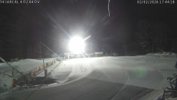 Spodní část sjezdovky