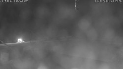 Spodní část sjezdovky