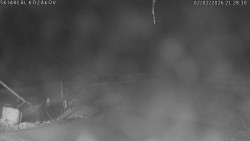 Spodní část sjezdovky