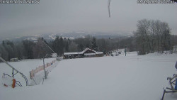 Spodní část sjezdovky