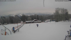 Spodní část sjezdovky