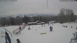 Spodní část sjezdovky