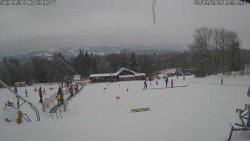 Spodní část sjezdovky