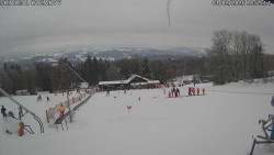 Spodní část sjezdovky