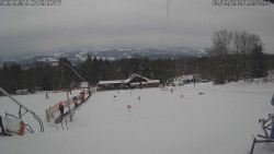 Spodní část sjezdovky