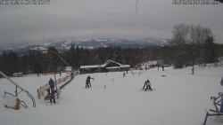 Spodní část sjezdovky