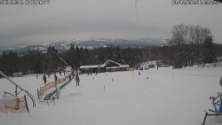 Spodní část sjezdovky