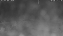 Spodní část sjezdovky