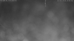 Spodní část sjezdovky