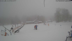 Spodní část sjezdovky