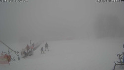 Spodní část sjezdovky