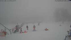 Spodní část sjezdovky