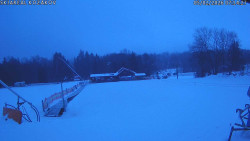 Spodní část sjezdovky