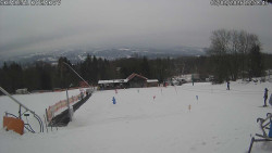 Spodní část sjezdovky