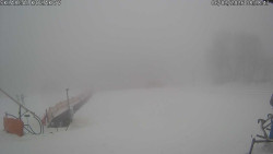 Spodní část sjezdovky