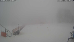 Spodní část sjezdovky