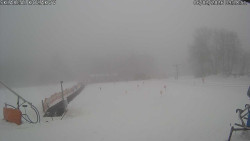 Spodní část sjezdovky