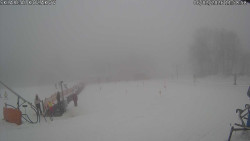 Spodní část sjezdovky