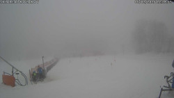 Spodní část sjezdovky