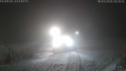 Spodní část sjezdovky