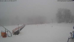 Spodní část sjezdovky