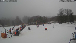 Spodní část sjezdovky