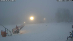 Spodní část sjezdovky