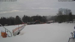 Spodní část sjezdovky