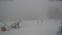 Spodní část sjezdovky