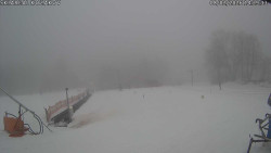 Spodní část sjezdovky