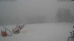 Spodní část sjezdovky