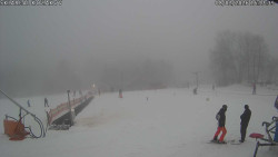 Spodní část sjezdovky