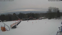 Spodní část sjezdovky