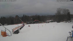 Spodní část sjezdovky