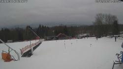 Spodní část sjezdovky