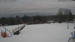 Spodní část sjezdovky