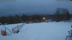 Spodní část sjezdovky