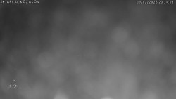 Spodní část sjezdovky