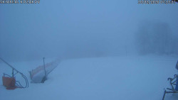 Spodní část sjezdovky