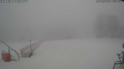 Spodní část sjezdovky