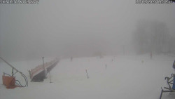 Spodní část sjezdovky