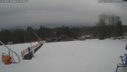 Spodní část sjezdovky