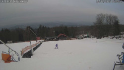 Spodní část sjezdovky