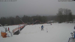 Spodní část sjezdovky