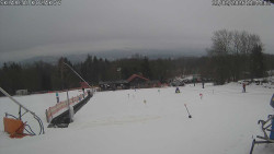 Spodní část sjezdovky