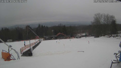 Spodní část sjezdovky