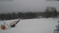 Spodní část sjezdovky