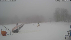 Spodní část sjezdovky