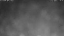 Spodní část sjezdovky