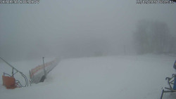 Spodní část sjezdovky